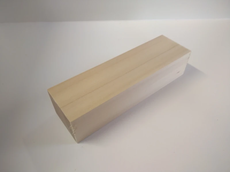 Lindenholz, 60 x 80 x 300mm