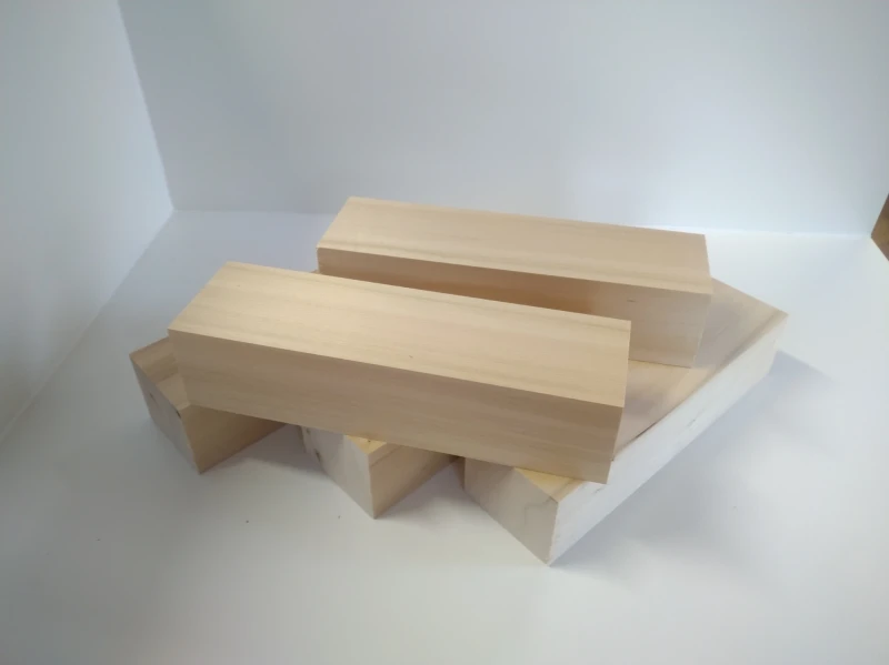 Lindenholz, 60 x 80 x 300mm