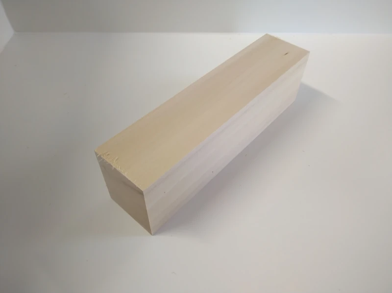 Lindenholz, 60 x 80 x 300mm
