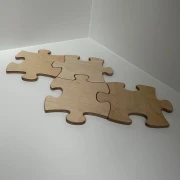 Untersetzer als Puzzle personalisiert