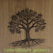 Grabstein aus Holz schräg