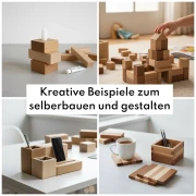 Holz Aktivkiste  Massivholz klein