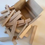 Holz Aktivkiste  Massivholz klein