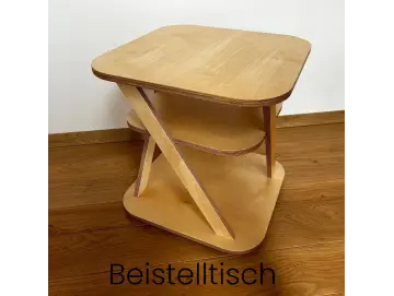 Beistelltisch,  Couchtisch Birke
