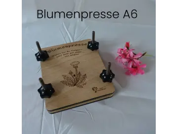 Blumenpresse Einsteiger A6