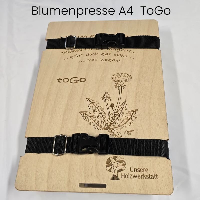 Blumenpresse ToGo A4