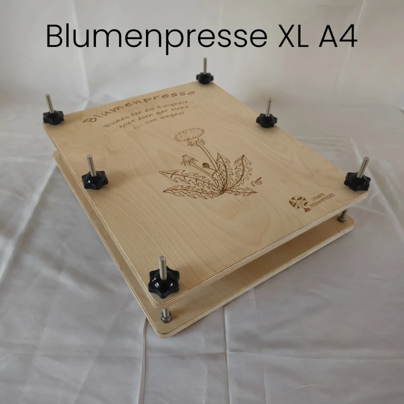 Blumenpresse XL DIN A4