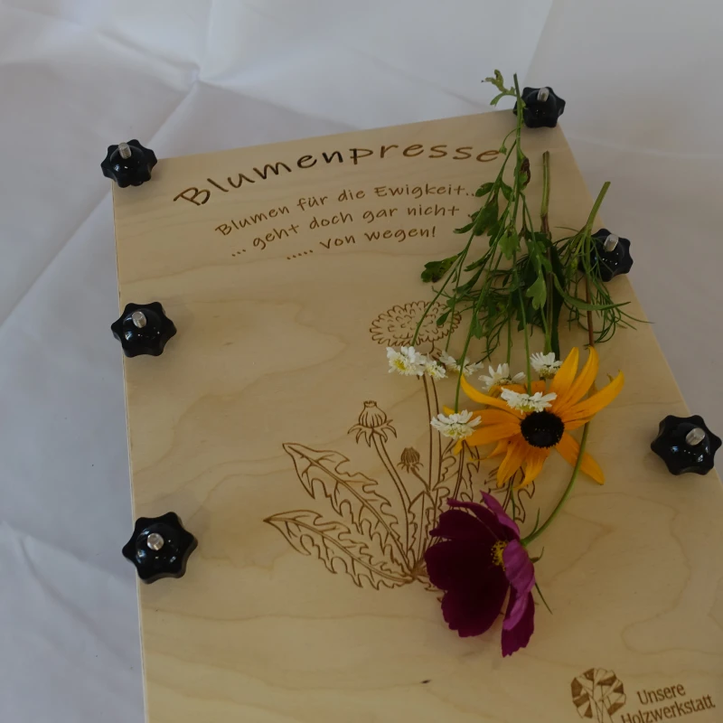 Blumenpresse XL DIN A4