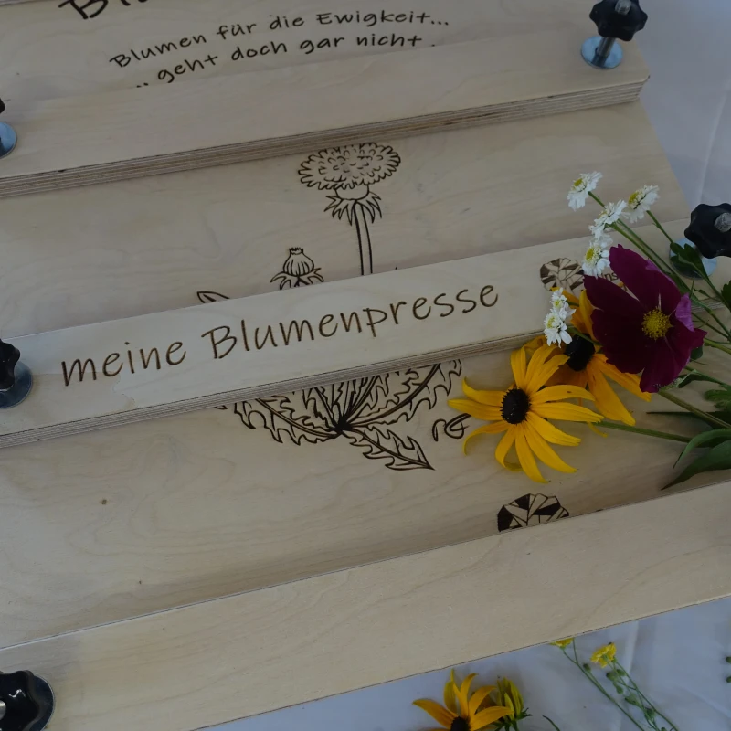 Blumenpresse XXL DIN A3