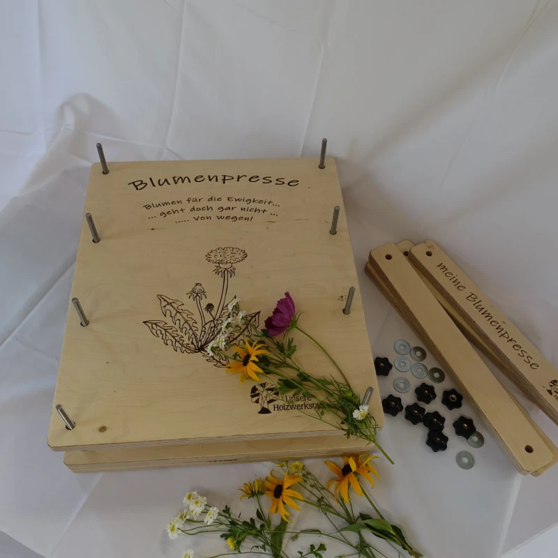 Blumenpresse XXL DIN A3