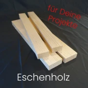 Eschenholz 300mm lang