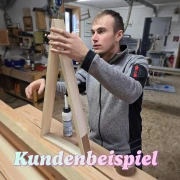 Eschenholz 300mm lang