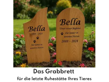 Grabbrett für Hunde und Katzen