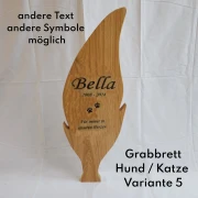 Grabbrett für Hunde und Katzen