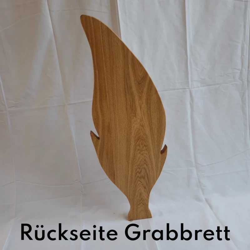 Grabbrett (statt einem Grabkreuz)