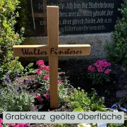 Grabkreuz in Eiche geölt
