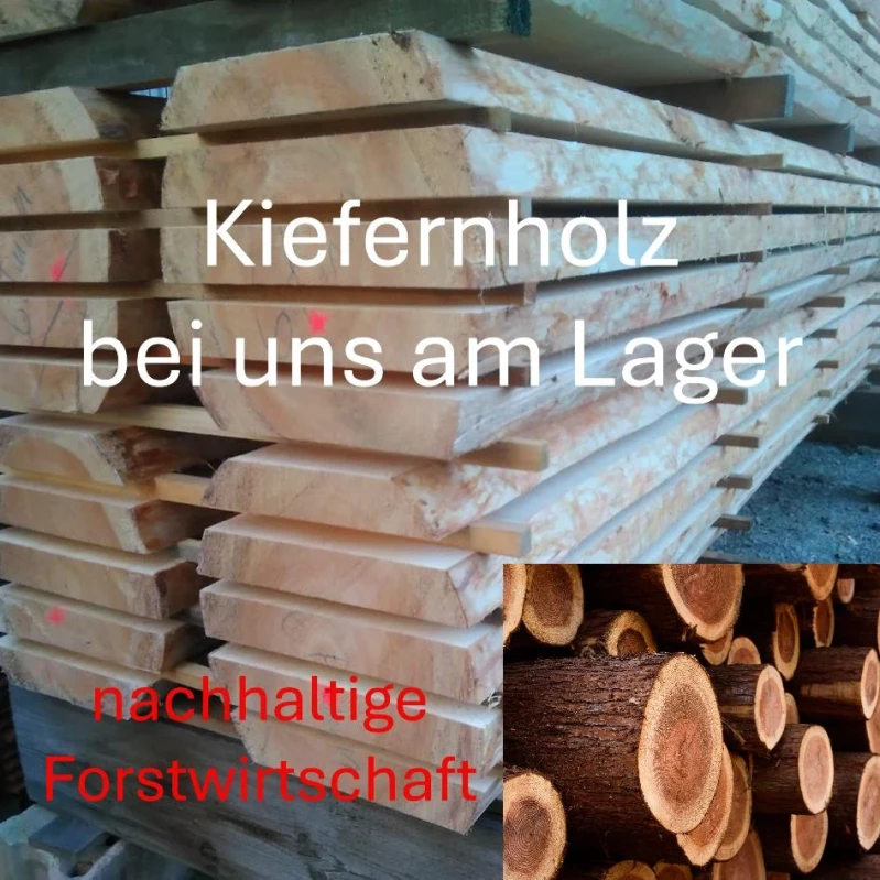 Kiefernholz 300mm lang