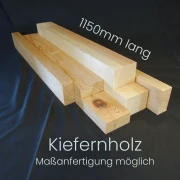 Kiefernholz 1150mm lang