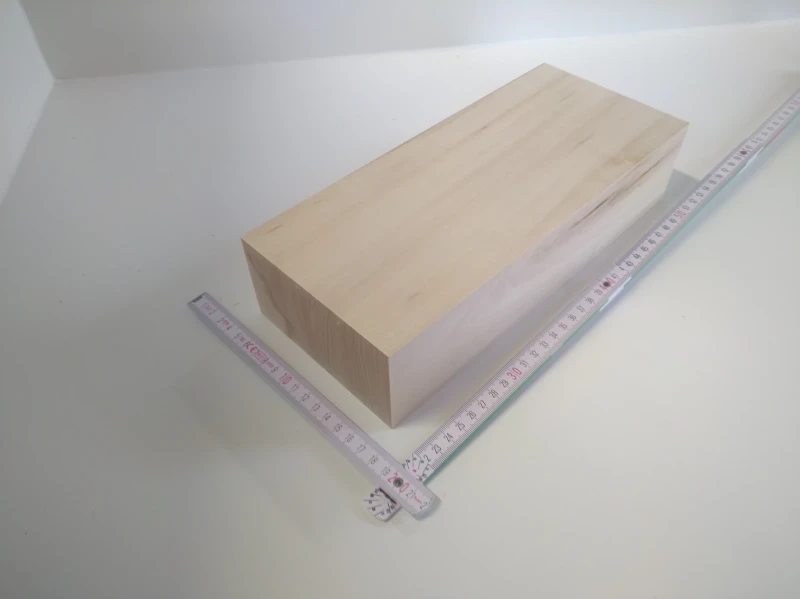 Lindenholz 70 x 130 x 300mm