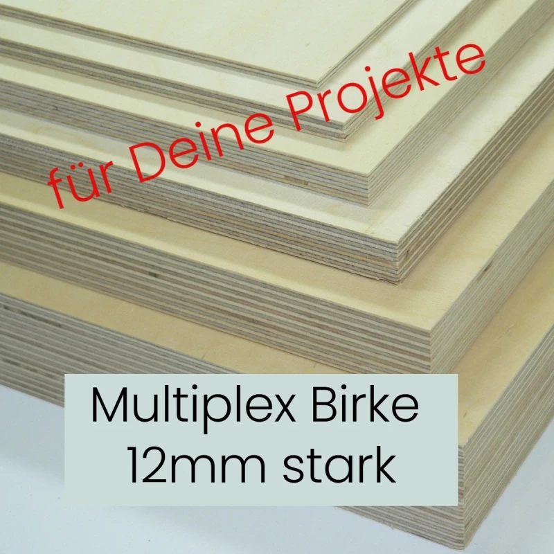 Multiplex Birke 12mm stark