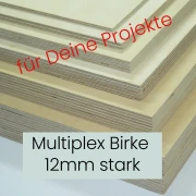 Multiplex Birke 12mm stark