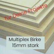 Multiplex Birke 15mm stark
