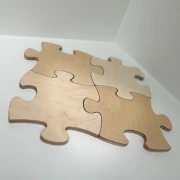 Untersetzer in Puzzle Form