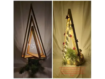 Weihnachtsbaum in Holz