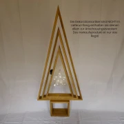 Weihnachtsbaum in Holz