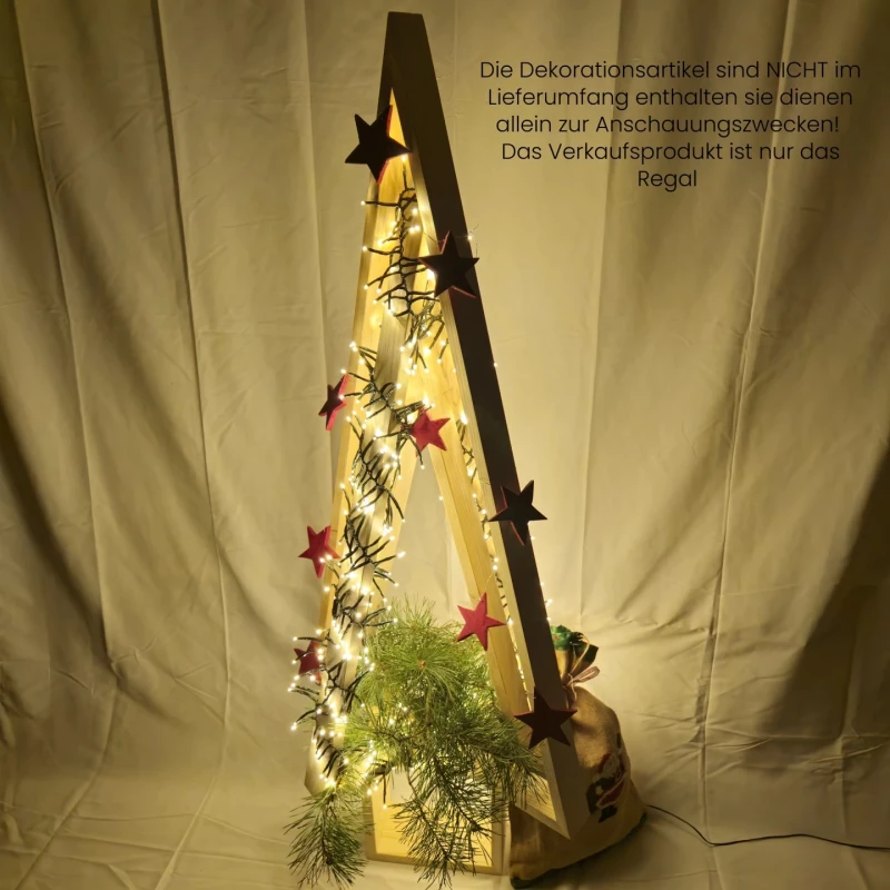 Weihnachtsbaum in Holz