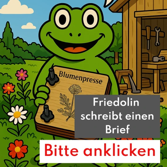 Friedolin schreibt einen Brief